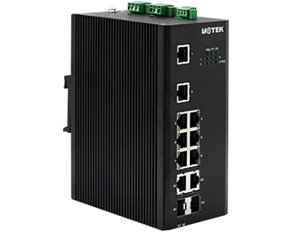 8+2G光電復用POE以太網(wǎng)交換機-UT-6208-2GSFP-POE